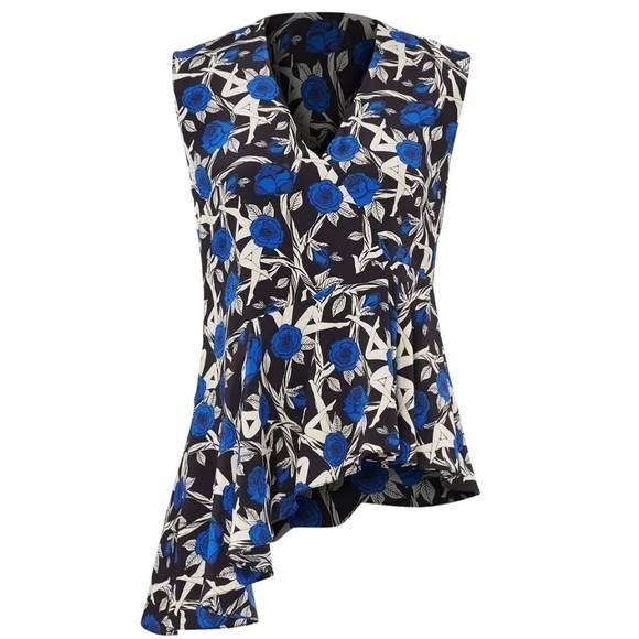 Jason Wu Collection Stem Silk top in size 0. EUC - Picture 1 of 9
